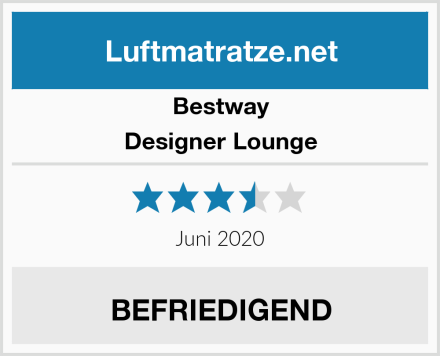 Bestway Designer Lounge Test