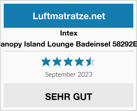 Intex Canopy Island Lounge Badeinsel 58292EP Test