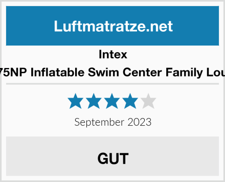 Intex 56475NP Inflatable Swim Center Family Lounge Test